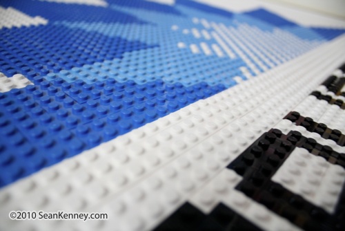 LEGO, logo, mosaic, Sean Kenney