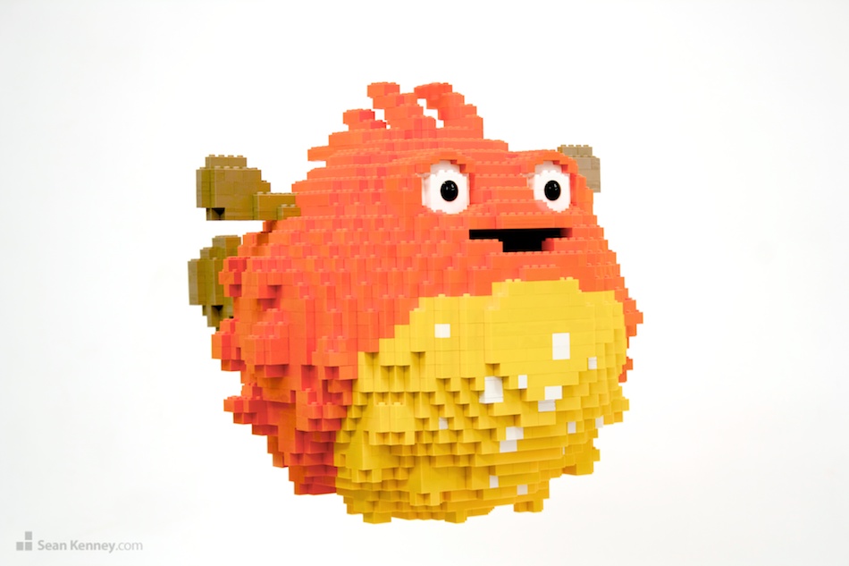 LEGO Bitly pufferfish