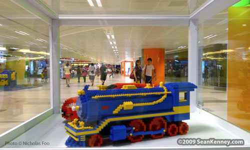 LEGO sculptures Changi Aiport Singapore event bricks jamboree