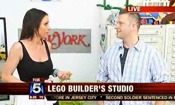 Live at Sean's LEGO studio, with Good Day New York