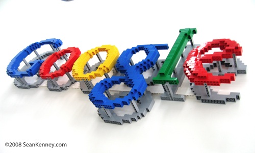 Google logo LEGO