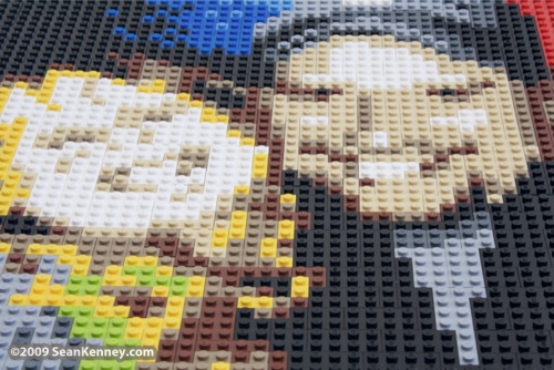 LEGO family portrait by Sean Kenney