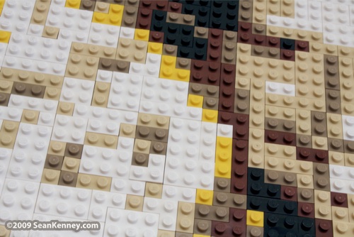 LEGO family portrait by Sean Kenney