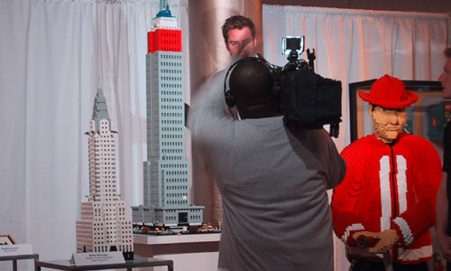 Photo of LEGO Company celebrity gala