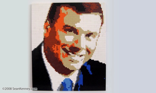 LEGO portrait; Commission original artwork portraits