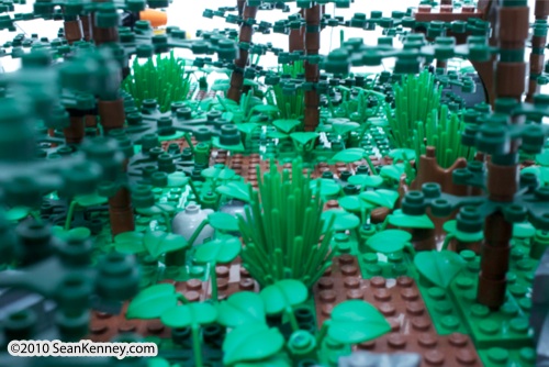 Sean Kenney - Art with LEGO bricks : Rainforest 1 of 3 : Healthy