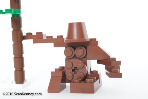 LEGO sculpture Sean Kenney borneo rainforest destruction deforestation logging palm oil philadephila philly zoo creatures of habitat