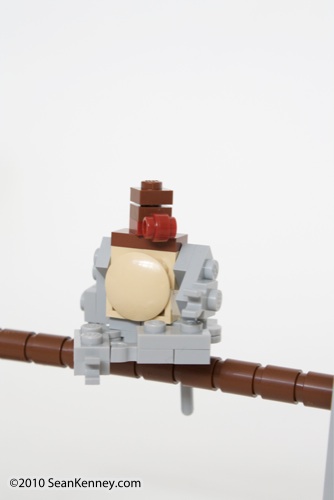 LEGO sculpture Sean Kenney borneo rainforest destruction deforestation logging palm oil philadephila philly zoo creatures of habitat