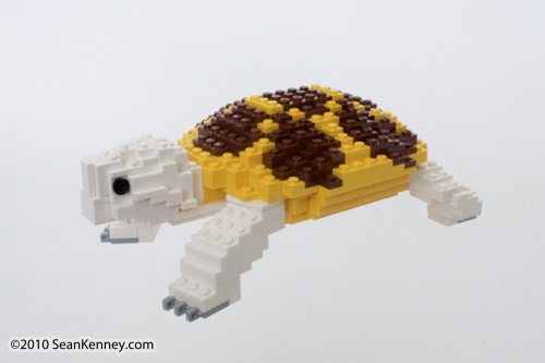 LEGO sculpture Sean Kenney terrapin turtles philadephila philly zoo creatures of habitat