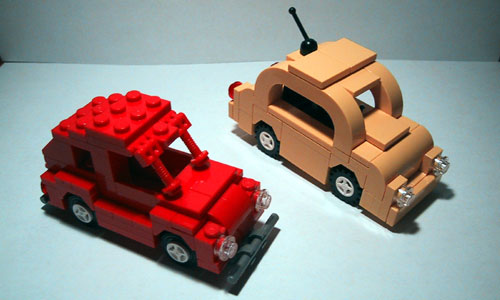LEGO VW Beetles - new and old
