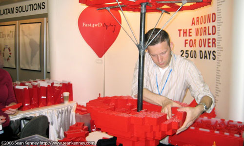 At a June 2006 trade show in
