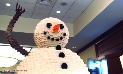 LEGO snowman