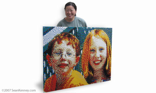 LEGO children's portrait