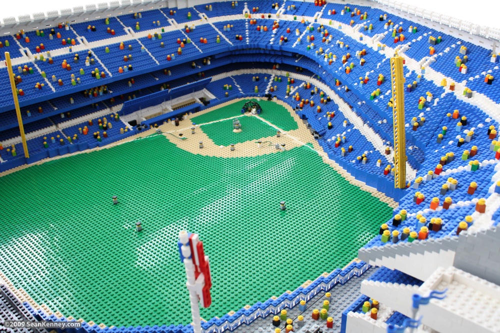 Sean Kenney - Art with LEGO bricks : Yankee Stadium