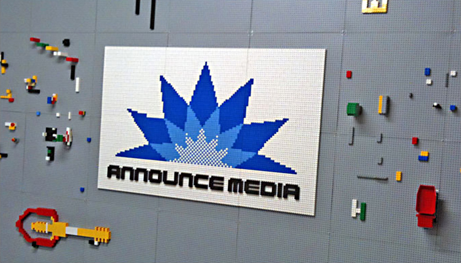 LEGO Announce Media's "LEGO conference room"