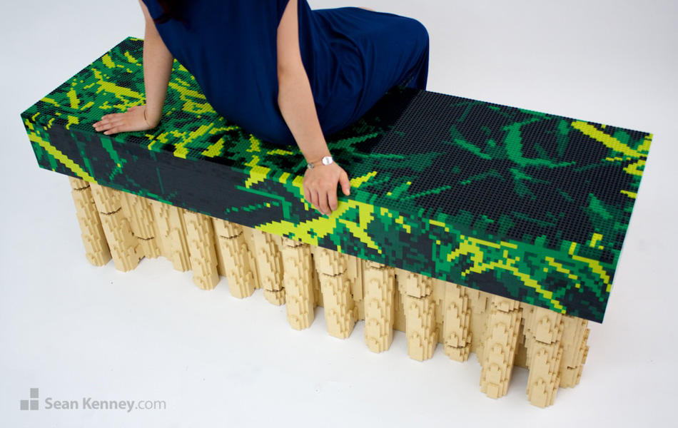 LEGO Bamboo Forest Bench