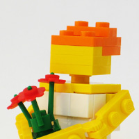 LEGO bride: Redhead