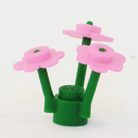 LEGO flowers: Pink