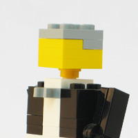 LEGO groom: Gray hair