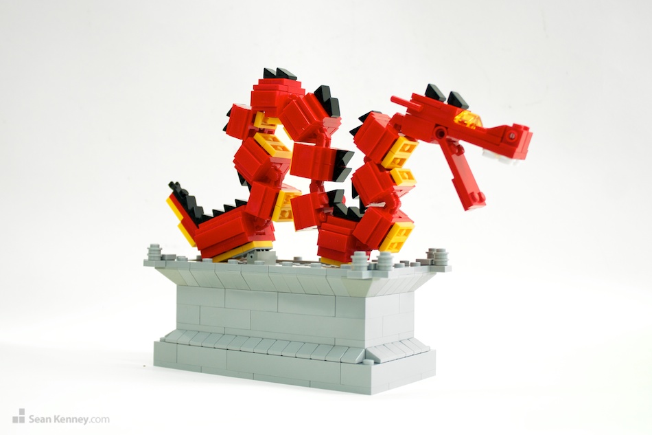 LEGO Chinese dragon