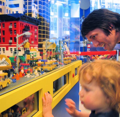 LEGO LEGO city at FAO Schwarz, New York