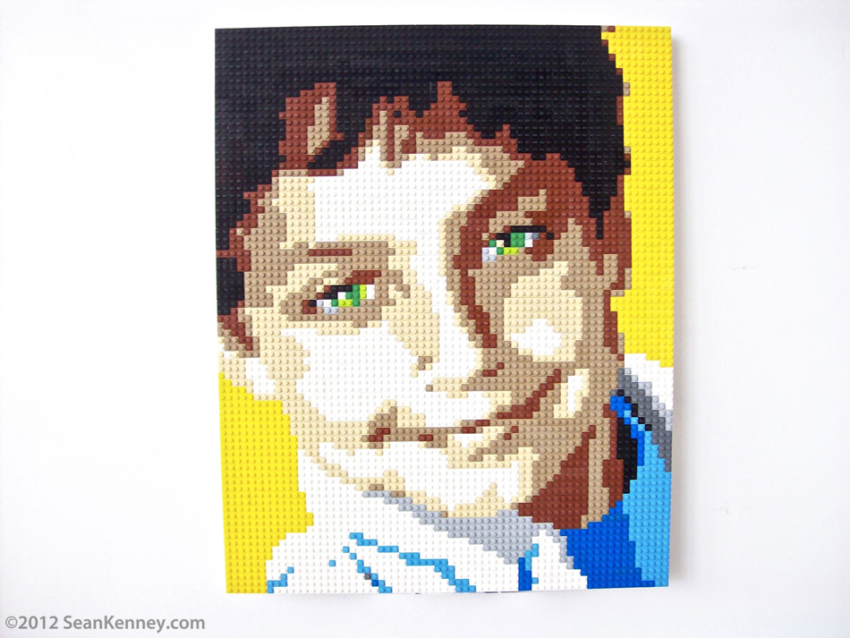 LEGO Green-eyed boy