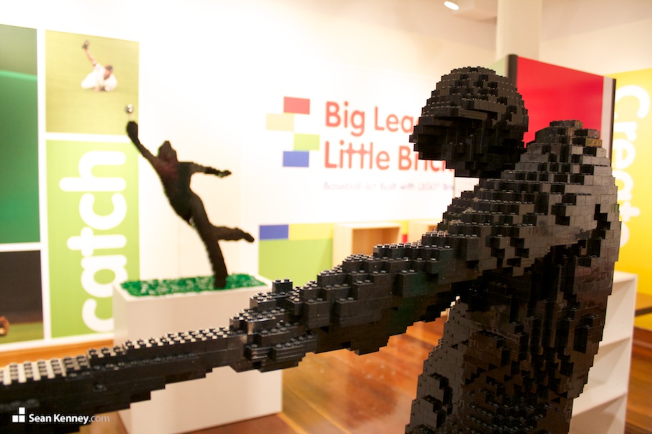 Photo of Visit "Big Leagues Little Bricks", now at Louisville Slugger Museum