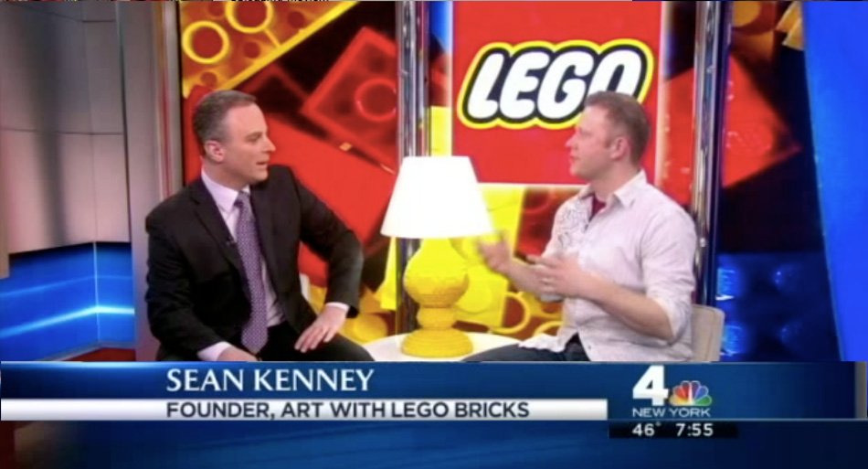 LEGO Sean, live on NBC news