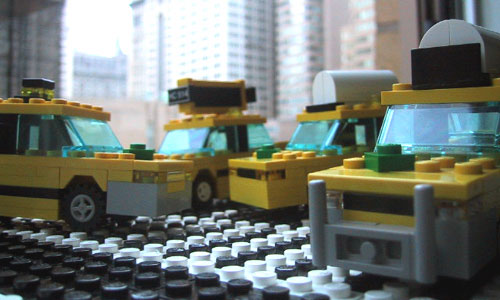LEGO NYC Taxis