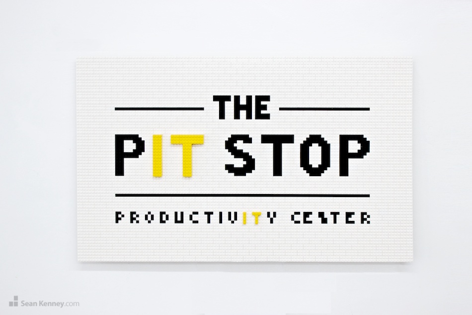 LEGO Pit Stop logo
