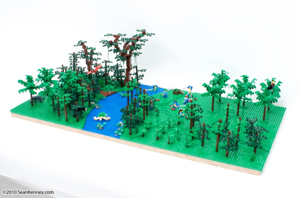 LEGO Rainforest 3 of 3 : Replanting