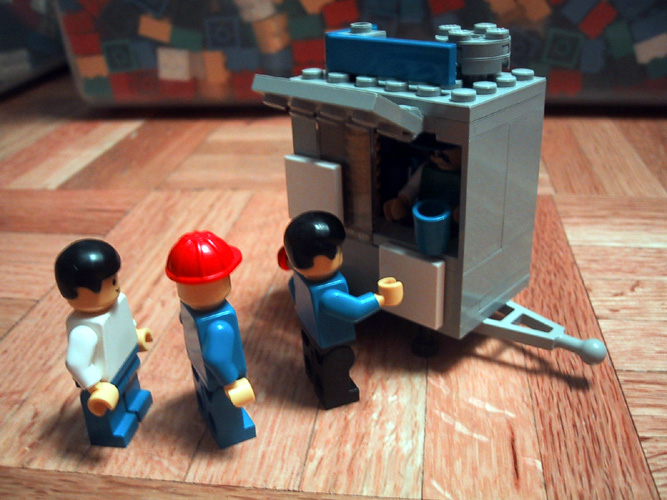 LEGO Street vendors