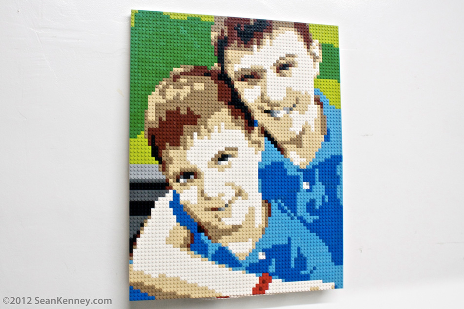 LEGO Two boys in blue